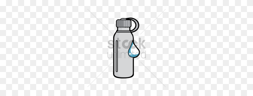 260x260 Скачать Бутылка С Водой Клипарт Бутылки С Водой Картинки Бутылка - Пластиковая Бутылка Клипарт