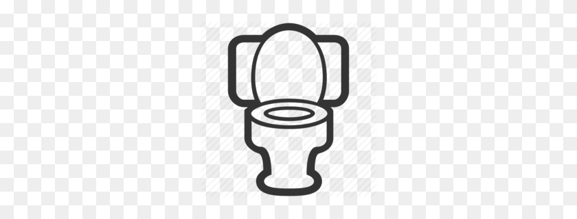 260x260 Download Wc Icon Clipart Flush Toilet Bathroom - Toilet Clipart