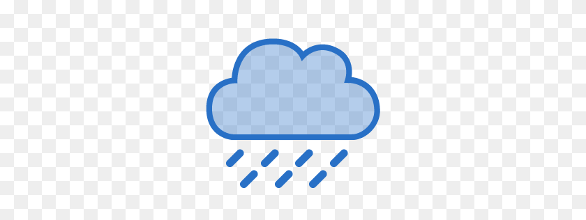 256x256 Download Weather Report Free Png Transparent Image And Clipart - Rain Cloud PNG