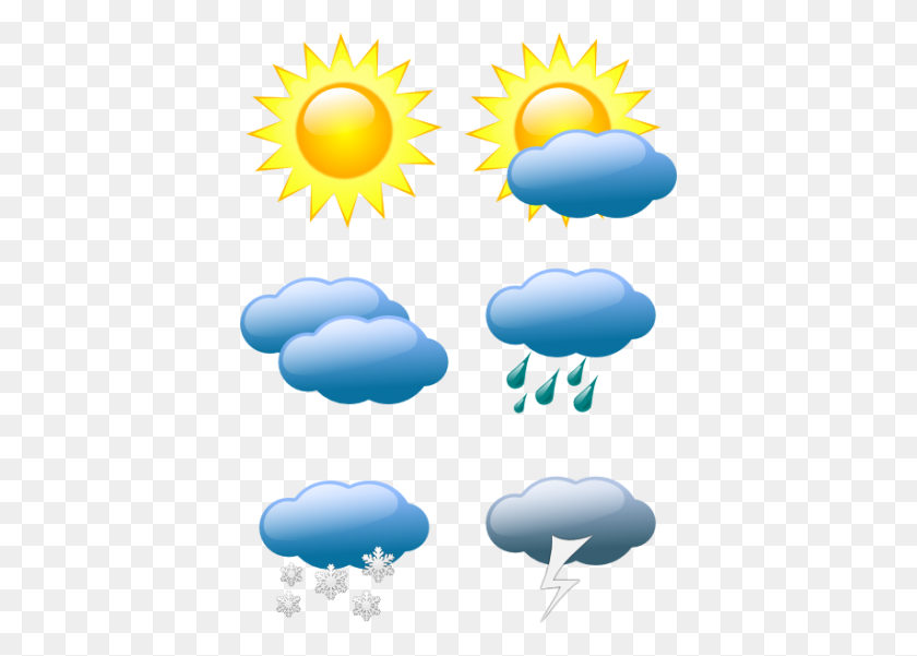 400x541 Download Weather Report Free Png Transparent Image And Clipart - Sky Clipart Background