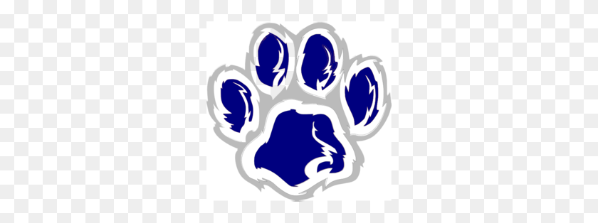 260x254 Download Wildcat Clipart Tennessee State University Clip Art - Wildcat Paw Clipart