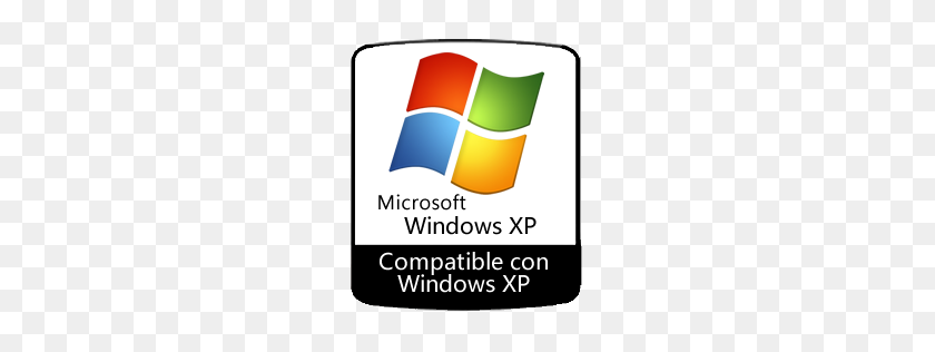 256x256 Descargar Win Xp Pro Iso Bit - Logotipo De Windows Xp Png