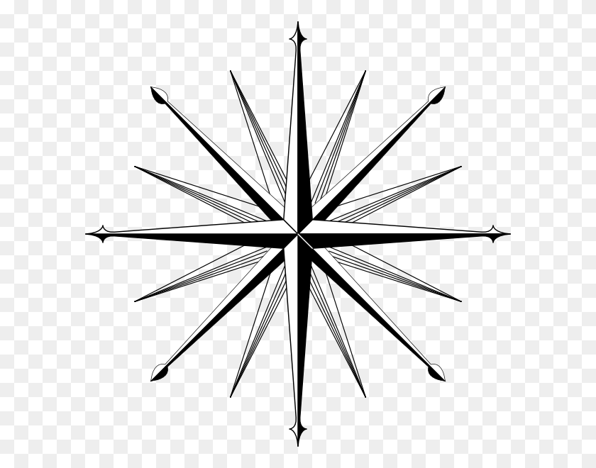 600x600 Download Wind Rose Compass Rose Clipart - Wind PNG