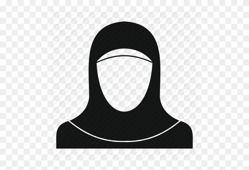 512x512 Download Woman Hijab Icon Clipart Stock Photography Clip Art - Muslim Woman Clipart