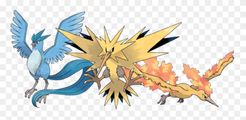 900x407 Download Zapdos Moltres Y Articuno Png Clipart X And Y - Pokemon Clipart PNG