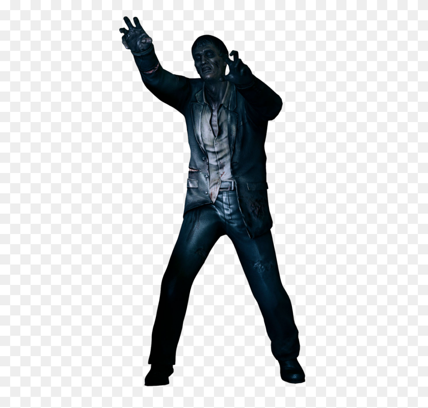 400x742 Download Zombie Free Png Transparent Image And Clipart - Zombie Silhouette PNG