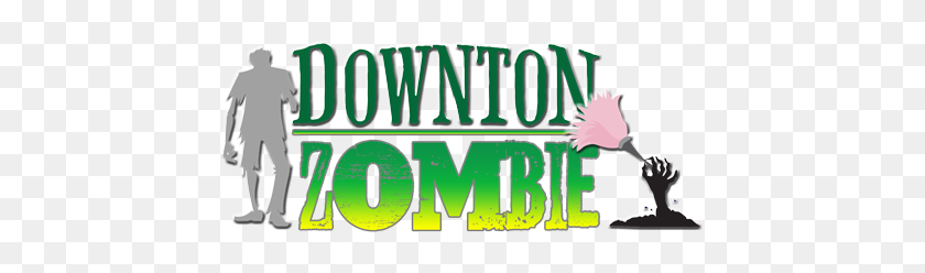 450x188 Downton Zombie One Act Play - Zombie Horde PNG