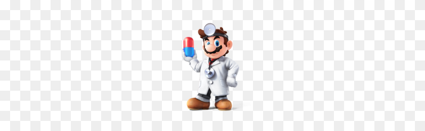 200x200 Dr Mario - Mario Head PNG