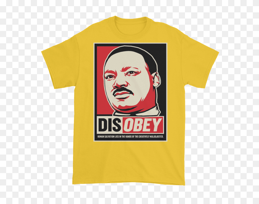 600x600 El Dr. Martin Luther King Camiseta De Manga Corta Hilos Locos - Martin Luther King Png
