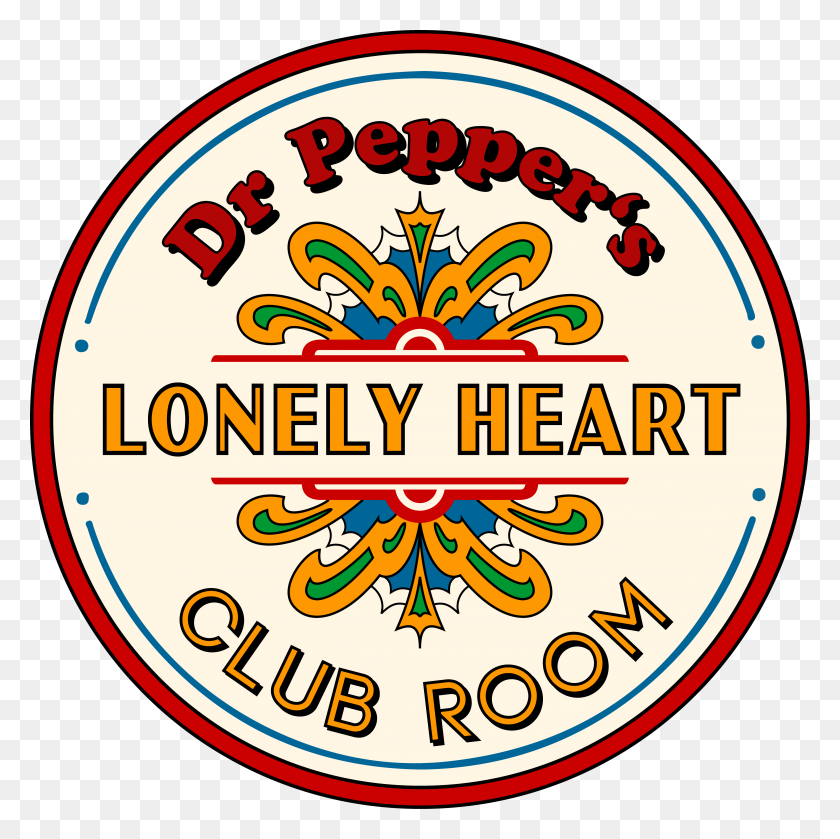 4198x4198 Dr Pepper's Lonely Heart Club Room - Dr Pepper Logo PNG