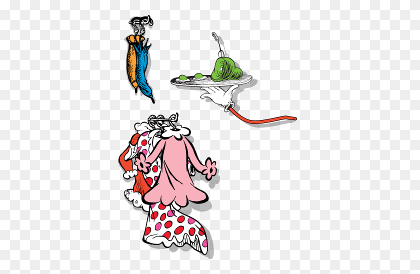 378x488 Dr Seuss - One Fish Two Fish Clip Art