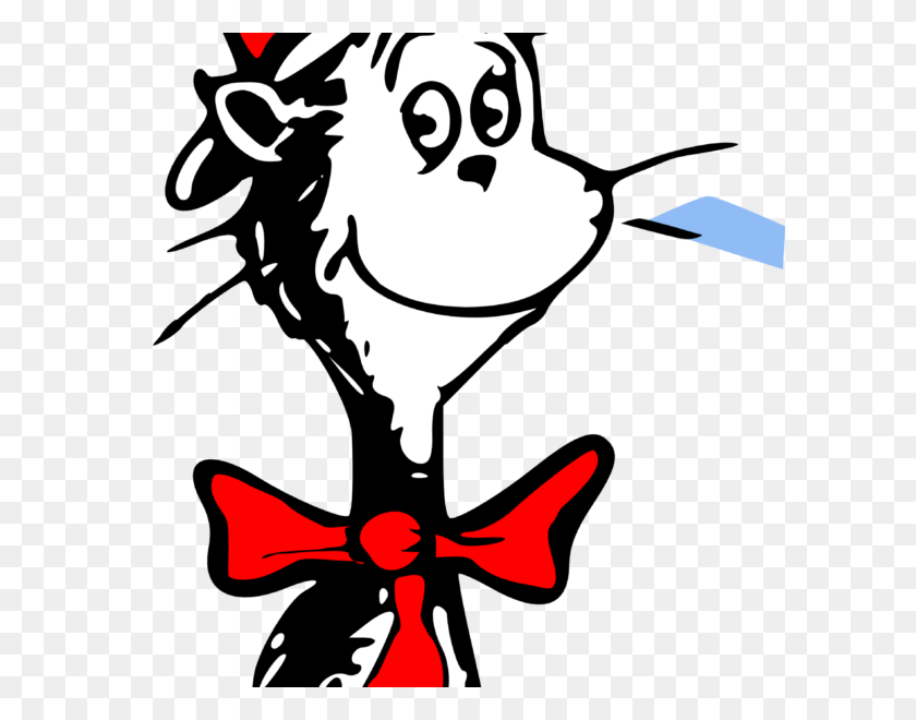 600x600 Dr Seuss Cat - Imágenes Prediseñadas De Dr Suess