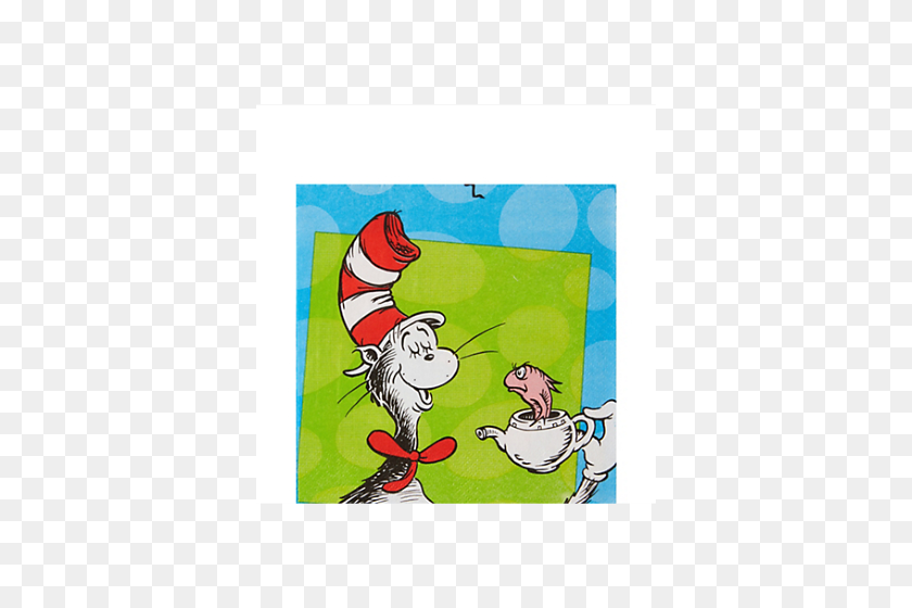 368x500 Dr Seuss Servilletas Grandes X Suministros Temáticos Para Fiestas Infantiles - Personajes De Dr Seuss Png