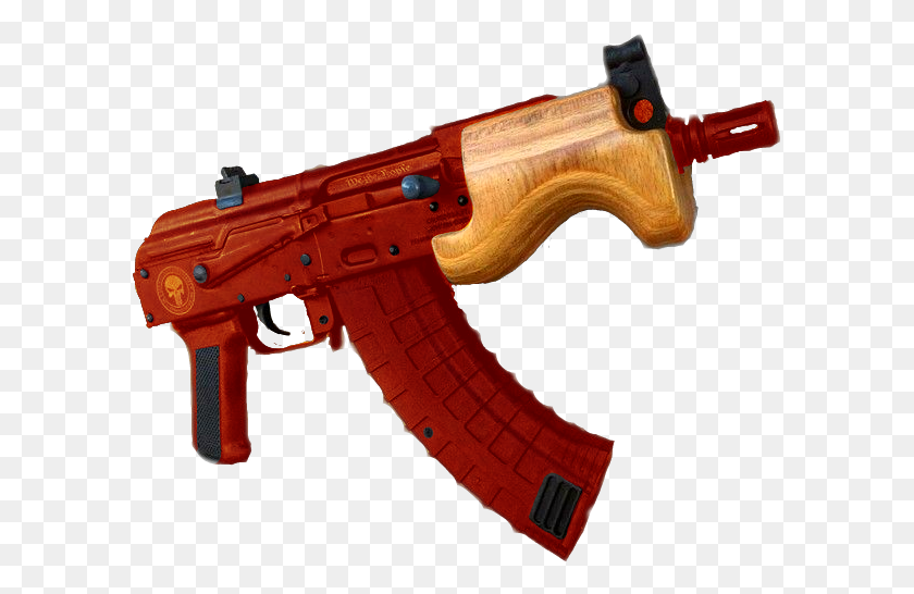 595x486 Драко Кровавый Пистолет Пистолет Пулемет Кустомеди - Драко Png