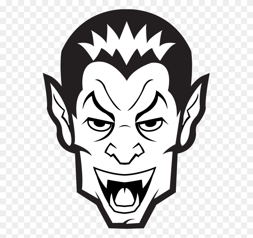 555x732 Dracula Clipart - Frankenstein Face Clipart