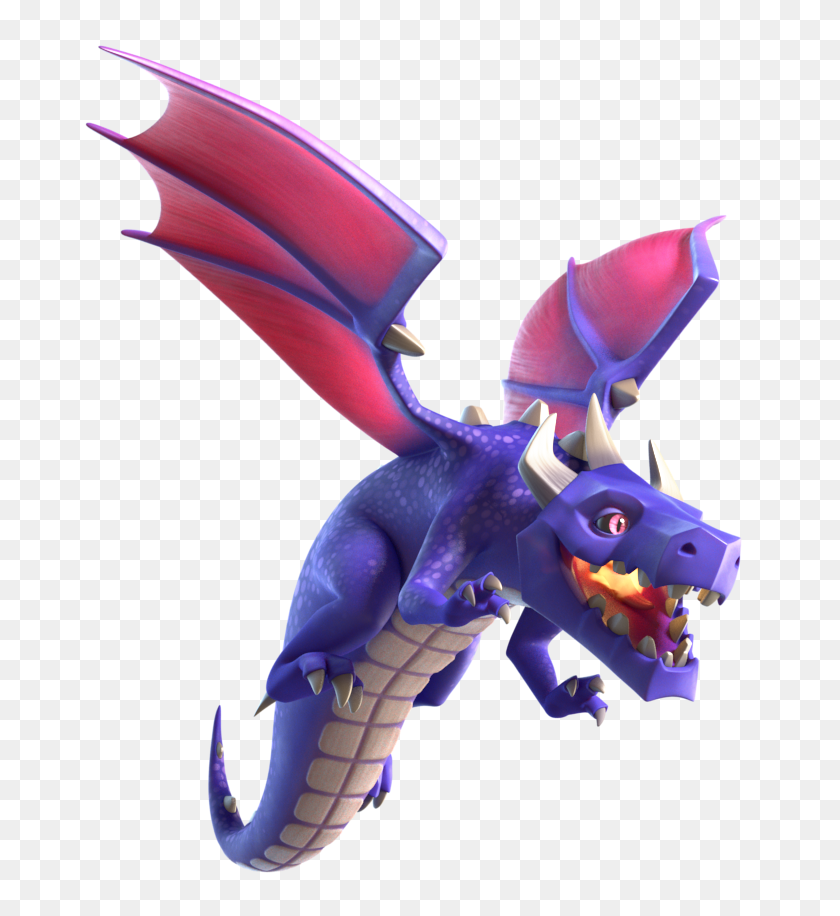 694x856 Drago Clash Of Clans Png Png Image - Clash Of Clans PNG