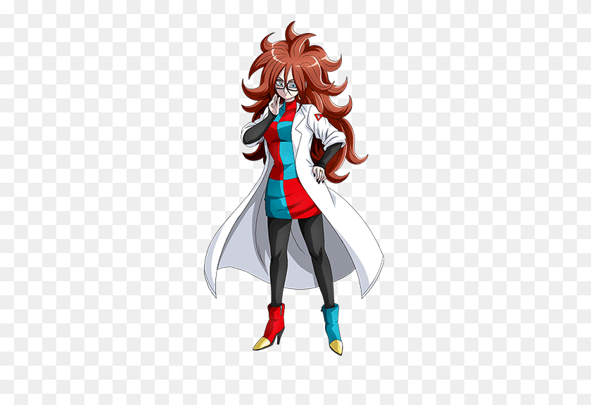 285x516 Dragon Ball Android Characters - Super Saiyan Hair PNG