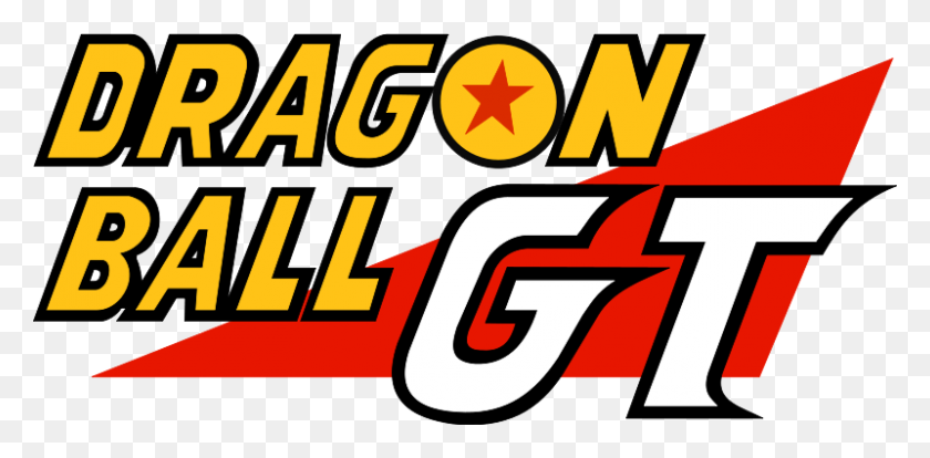 800x364 Dragon Ball Gt - Logotipo De Dragon Ball Png