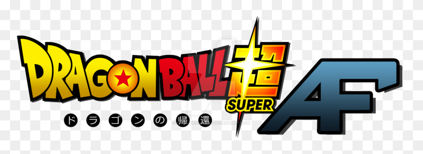 1280x406 Dragon Ball Super Af - Dragon Ball Super Logo Png