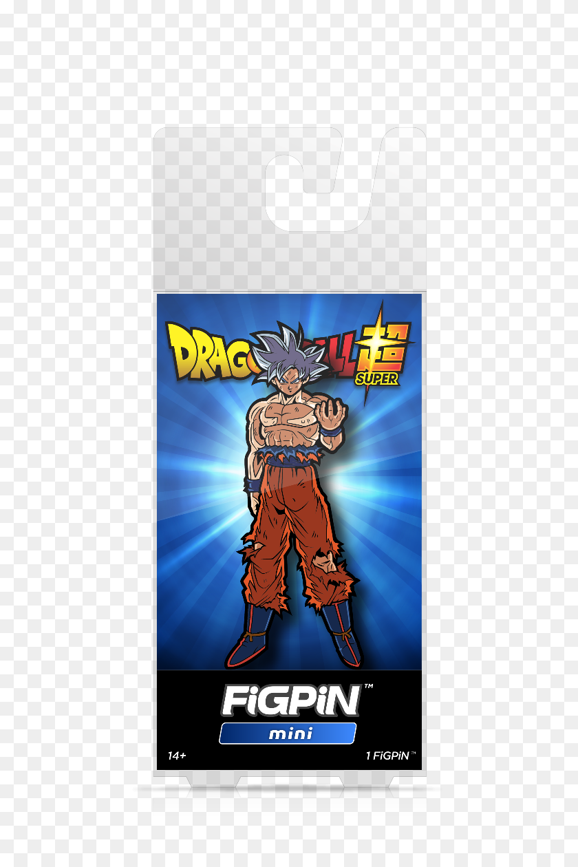 685x1200 Dragon Ball Super Ultra Instinct Goku Mini Figpin Esmalte Pin - Ultra Instinct Png