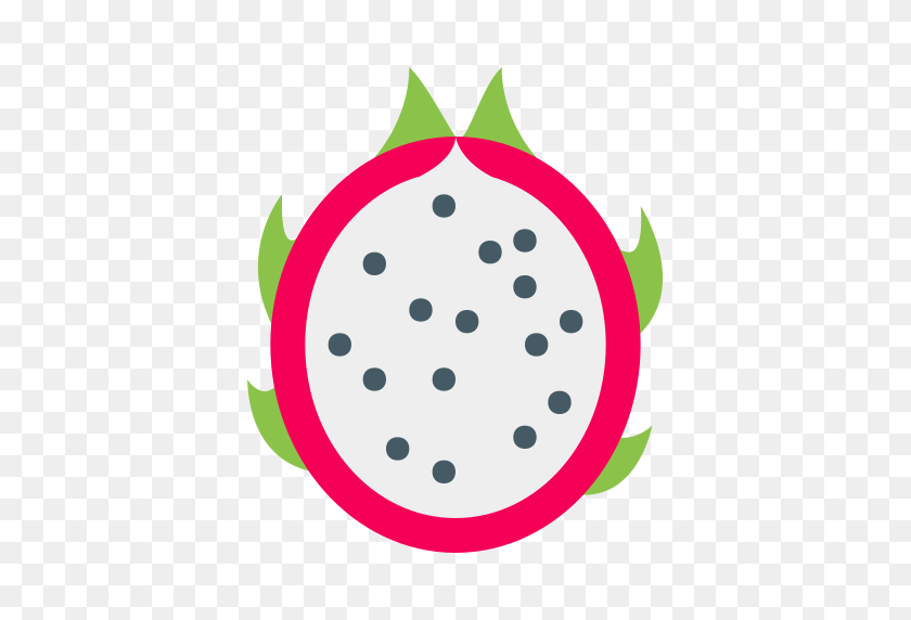 512x512 Fruta Del Dragón, Granja, Icono De Alimentos Con Formato Png Y Vector Gratis - Dragon Fruit Clipart