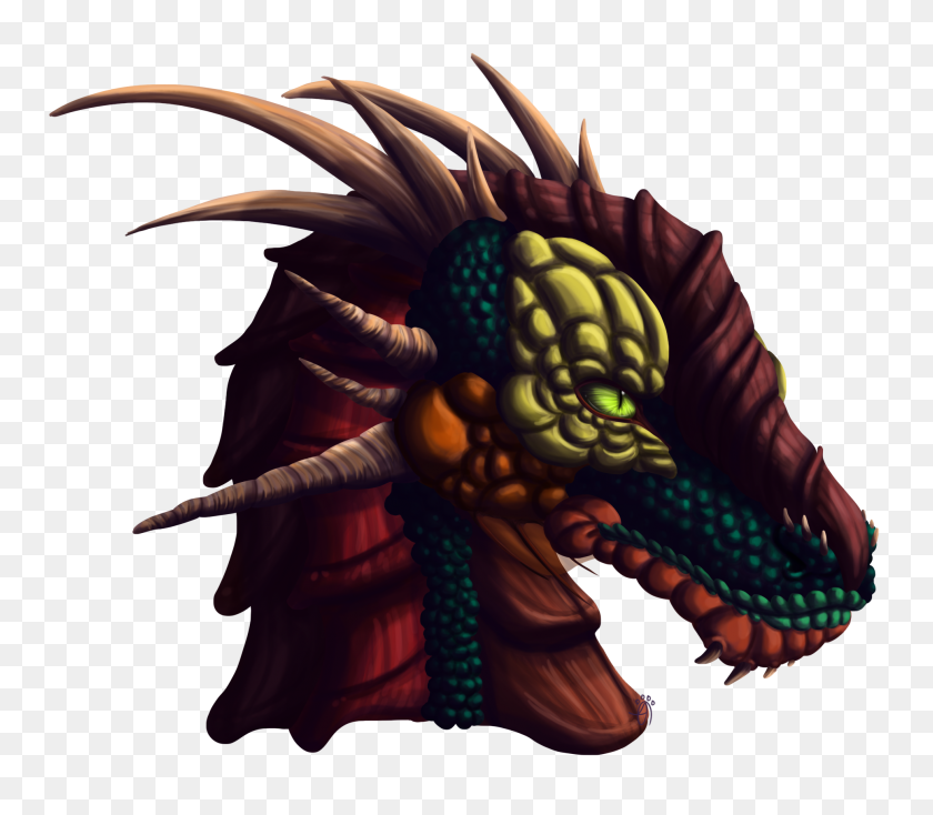1932x1670 Dragon Head Weasyl - Dragon Head PNG