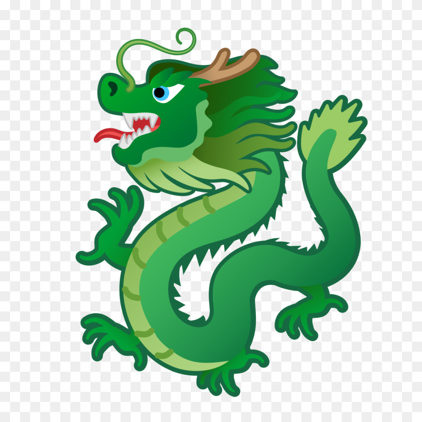 1024x1024 Icono De Dragón Noto Emoji Animales Naturaleza Iconset Google - Icono De Dragón Png