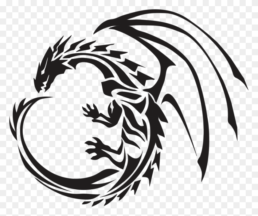 850x703 Dragon Png - Dragon PNG