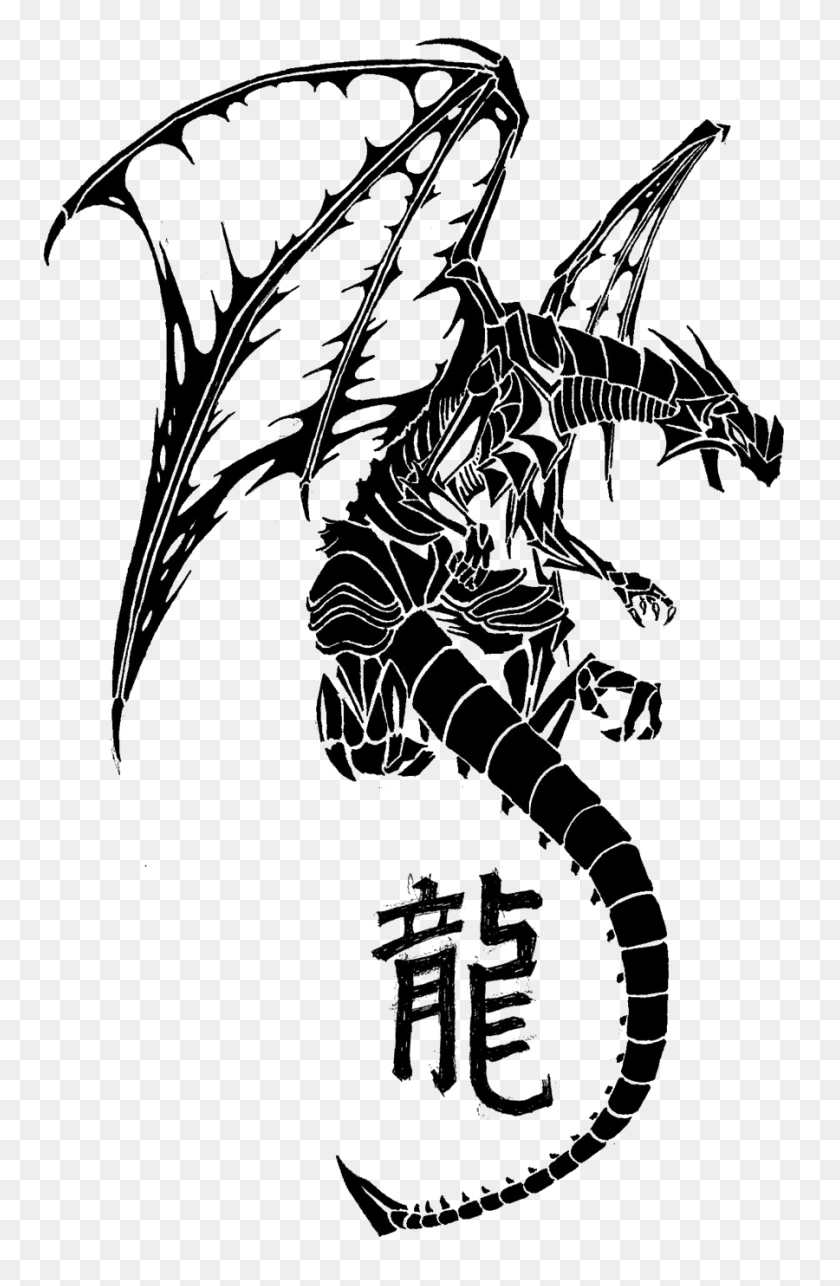 900x1415 Dragon Tattoo Png Image Background Png Arts - Dragon Tattoo PNG