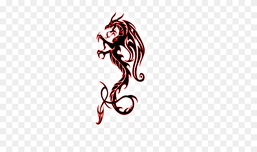 234x438 Tatuajes De Dragón Diseños De Tatuajes De Dragón, Dragón - Tatuaje De Dragón Png