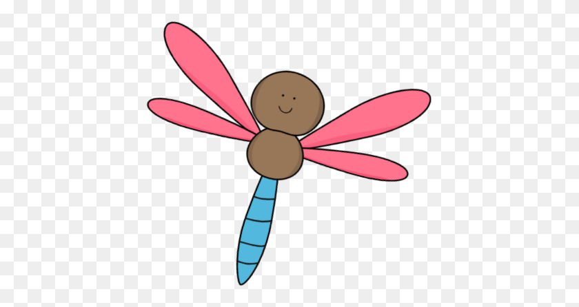 415x386 Dragonfly Clipart Animal - Dragonfly Clipart