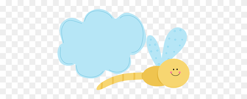 450x276 Dragonfly Flying Under A Cloud Clip Art - Under Clipart