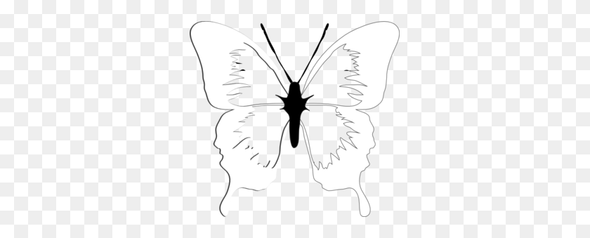 299x279 Dragonwings Kite Clip Art - Moth Clipart