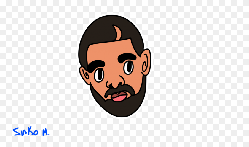 1024x576 Drake - Drake Face PNG