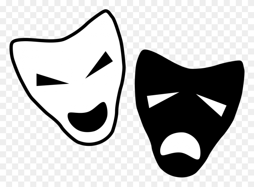 1000x716 Drama Icon - Role Play Clipart