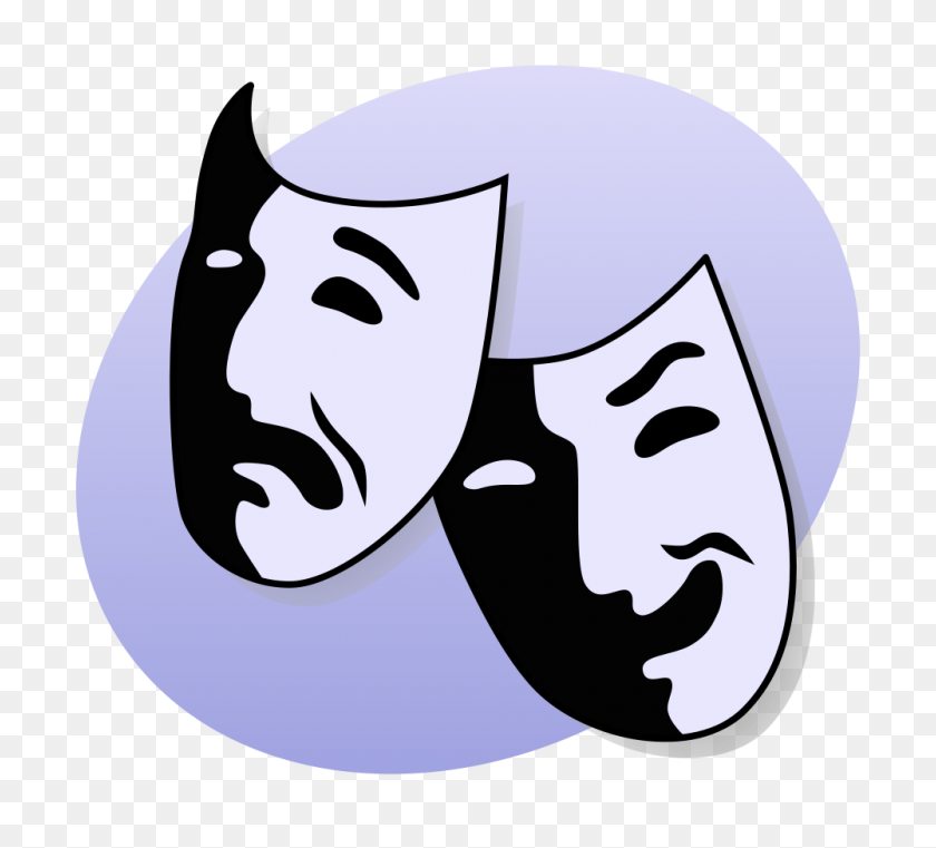 1000x900 Drama Masks Images Free - Drama Masks Clipart