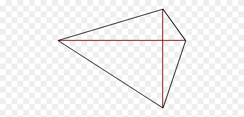 442x345 Нарисуйте Четырехугольник, Который Не Является Параллелограммом Или Трапецией - Трапеция Png