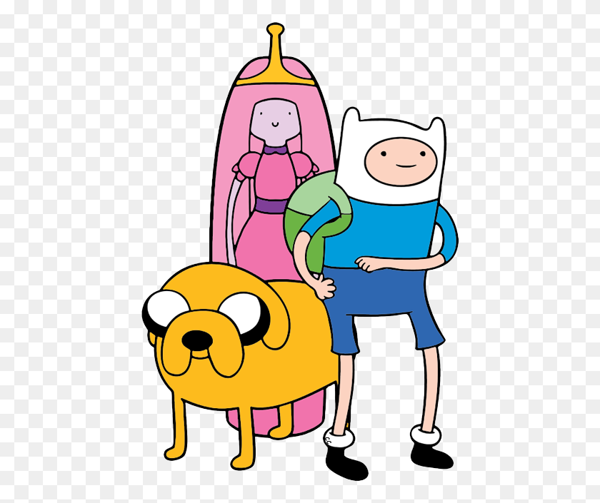 446x645 Draw Finn From Adventure Time - Adventure Time Clipart