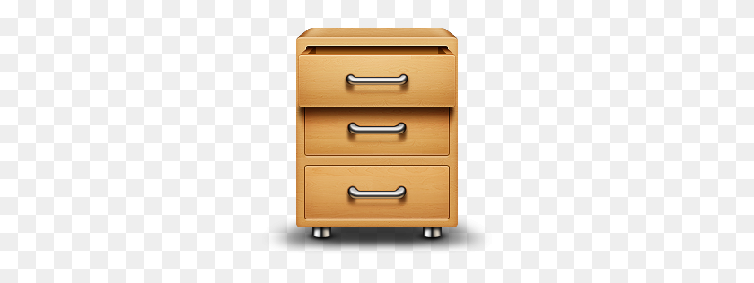 256x256 Drawer - Wood PNG Texture