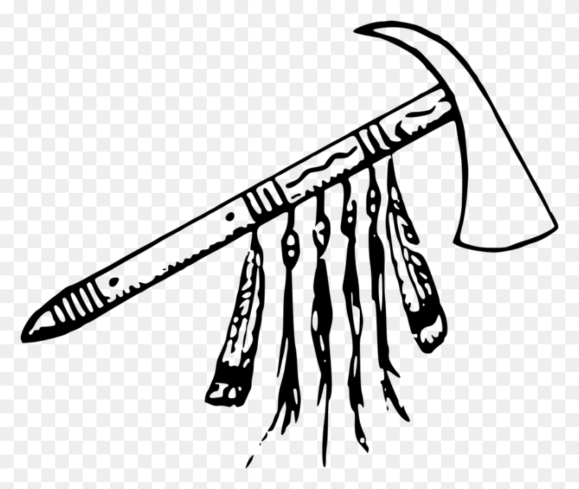 864x720 Скачать Бесплатно Drawing Arrow На Unixtitan - Indian Spear Clipart
