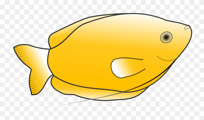 1339x750 Рисунок Рыбы Скачать Желтые Компьютерные Иконки - Рыбья Кость Клипарт