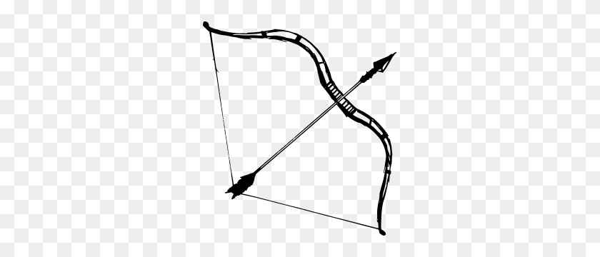 271x300 Drawing For Dummies Arrow - Tribal Arrow PNG