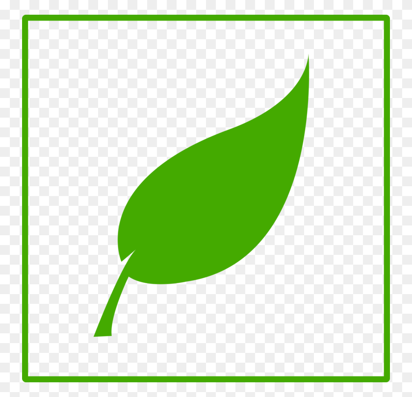 750x750 Drawing Green Leaf Line Art Computer Icons - Dew Clipart