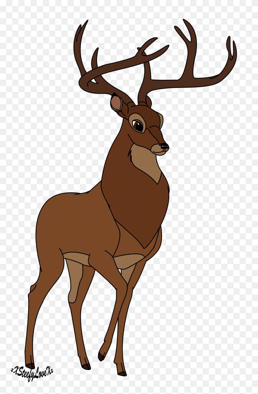 1900x2983 Drawn Bambi Base - Bambi Clipart