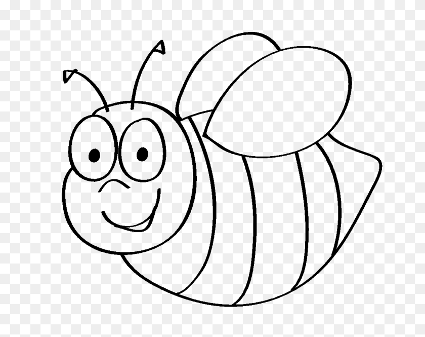 1134x881 Abejorro Dibujado Transparente - Bumble Bee Png