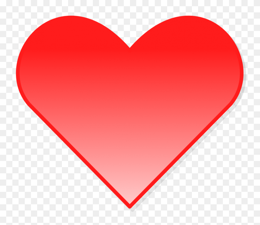 898x768 Drawn Heart - Pixel Heart PNG
