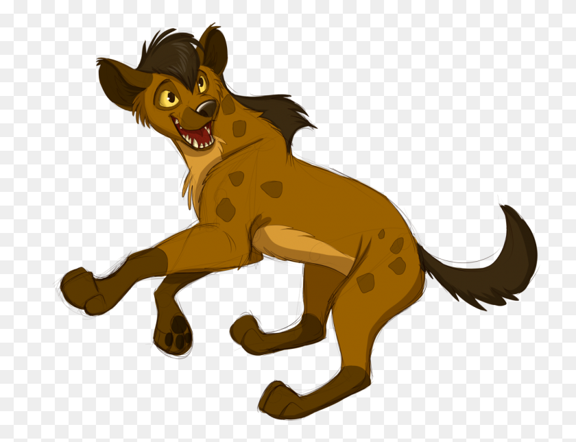 1280x960 Drawn Hyena Clip Art - The Lion King Clipart