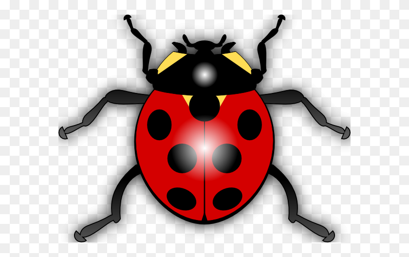600x468 Dibujado Lady Beetle Ladybug Clip - La Dama De La Justicia De Imágenes Prediseñadas