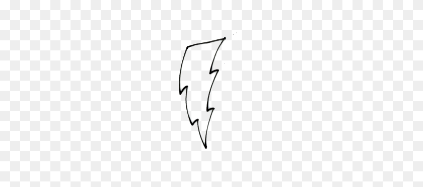 314x311 Drawn Lightning - Harry Potter Lightning Bolt Clipart