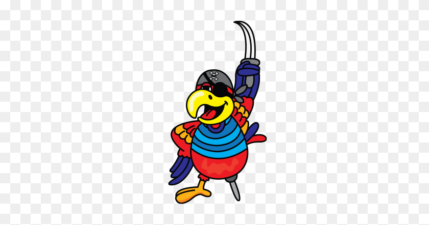215x382 Drawn Parakeet Pirate Parrot - Pirate Parrot Clipart